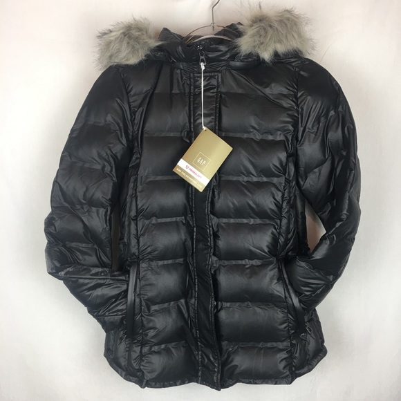 GAP Jackets & Blazers - NWT GAP Faux Fur Down Alternative Puffer Jacket